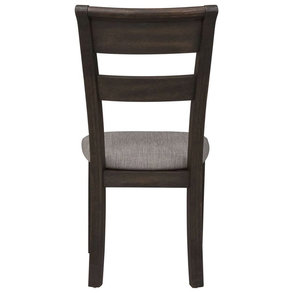 Liberty Furniture Double Bridge Contemporary Splat Back Side Chair